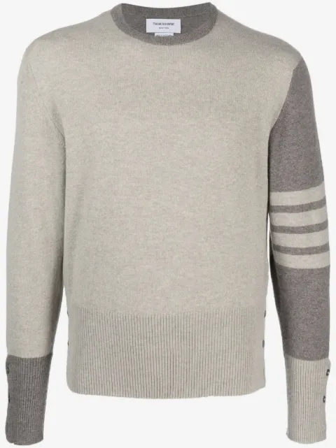 Thom Browne 4-Bar Stripe cashmere jumper