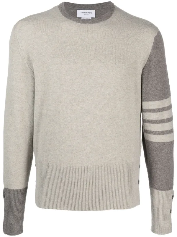 定価22万 国内正規 THOM BROWNE 4BAR カシミアニットセーター Classic Cashmere 4 Bar Pullover | Thom Browne