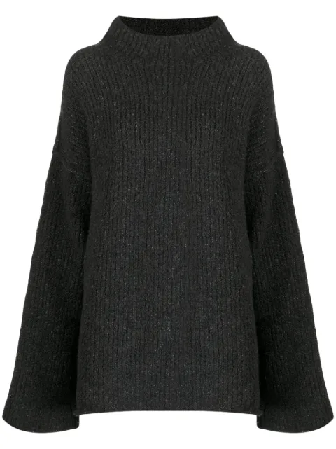Lauren Manoogian Raw funnel-neck jumper
