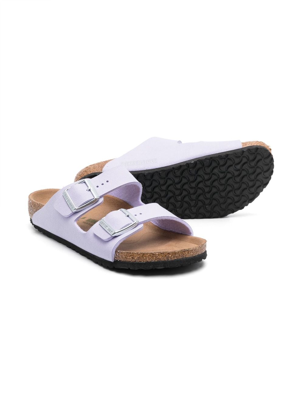 Birkenstock Kids Arizona slip-on sandals - Paars