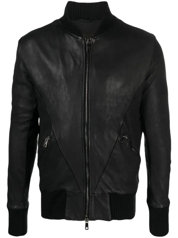 Giorgio brato shop mens leather jacket