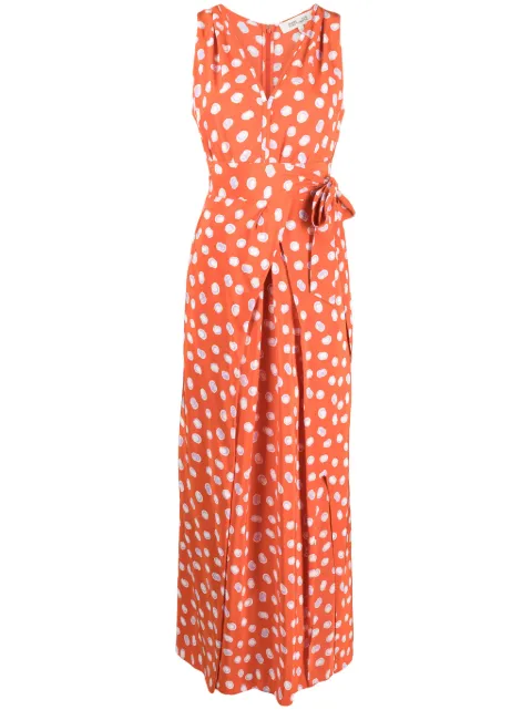 DVF Diane von Furstenberg Pooja graphic-print maxi dress