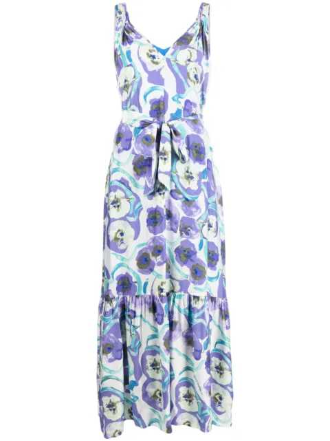 DVF Diane von Furstenberg vestido midi Jodie