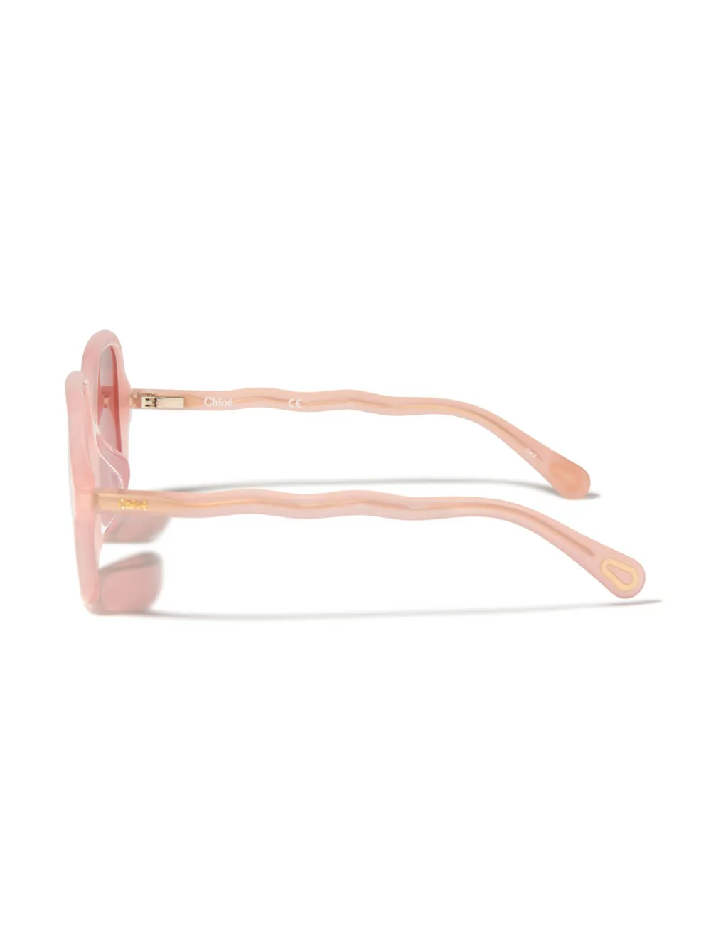 Chloé Kids Zonnebril met vierkant montuur - Roze