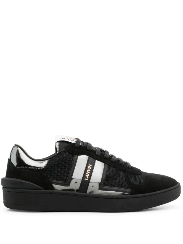 【関税込み】Lanvin ブラック The Clay スニーカー Lanvin Clay レースアップ スニーカー | ブラック | FARFETCH JP