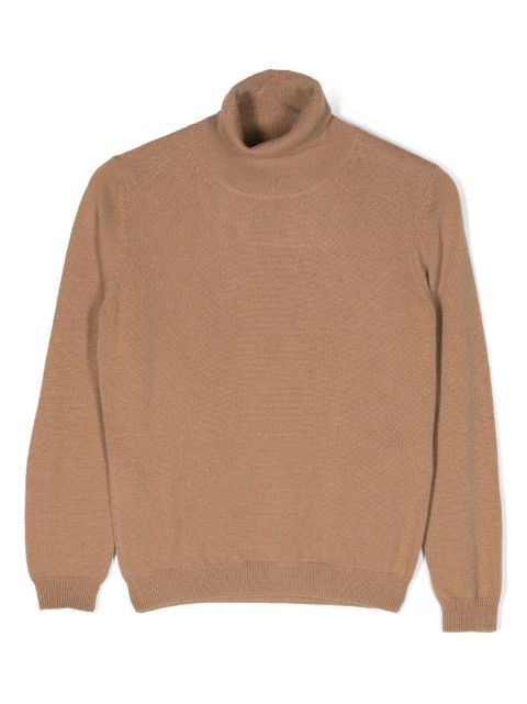 Il Gufo high-neck wool sweatshirt