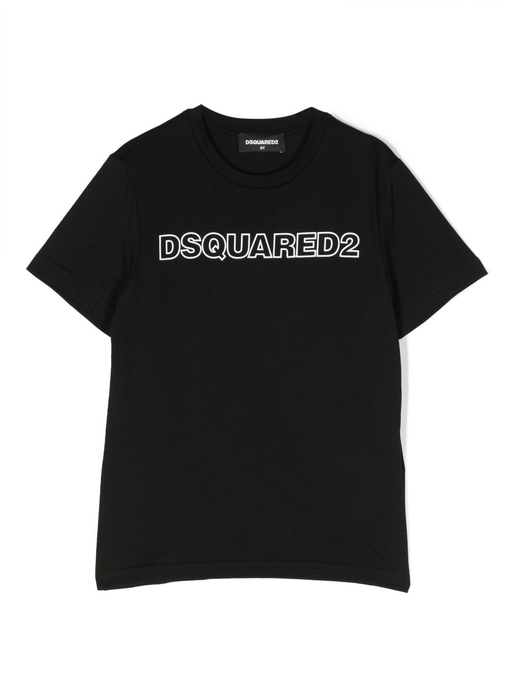 DSQUARED2 KIDS logo-print cotton T-shirt - Black