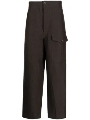 Kiko Kostadinov Deultum straight-leg Trousers | Neutrals | FARFETCH
