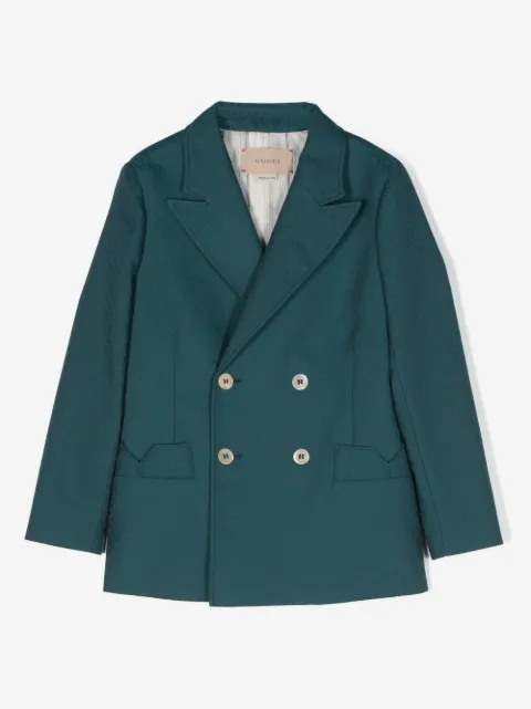 Gucci Kids mini Square G-check wool jacket