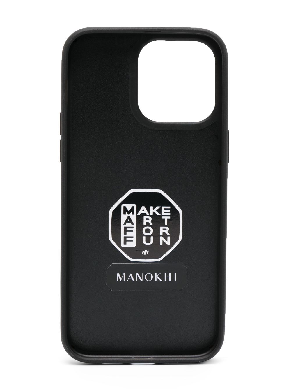 Manokhi iPhone 14 Pro Max hoesje - Zwart