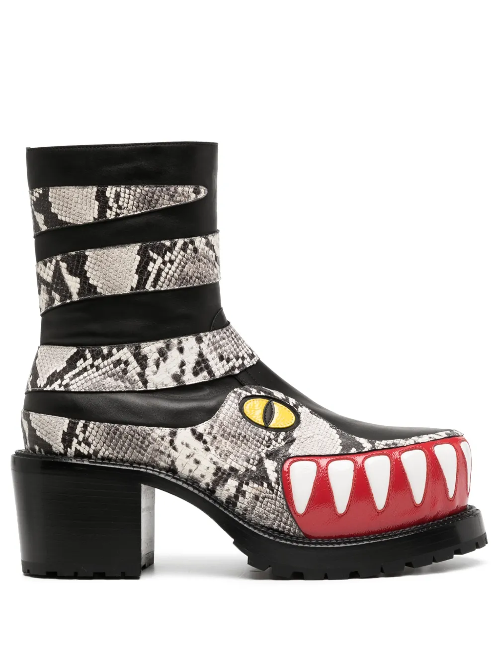 Walter Van Beirendonck Viper 70mm boots Multicolour