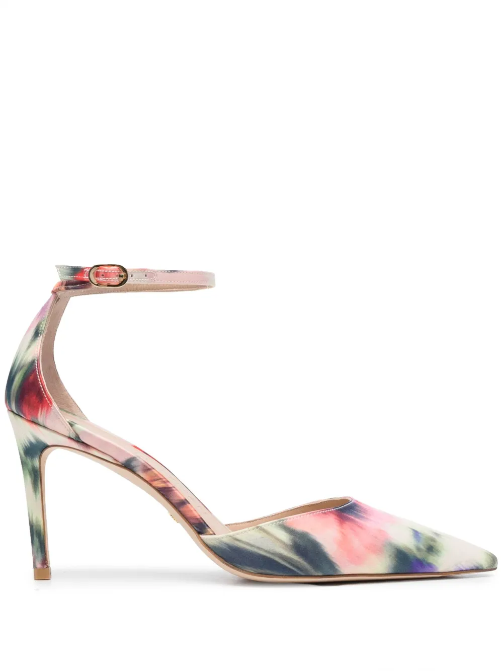 Stuart Weitzman Stuart 85mm pointed-toe pumps | Pink | Image 1