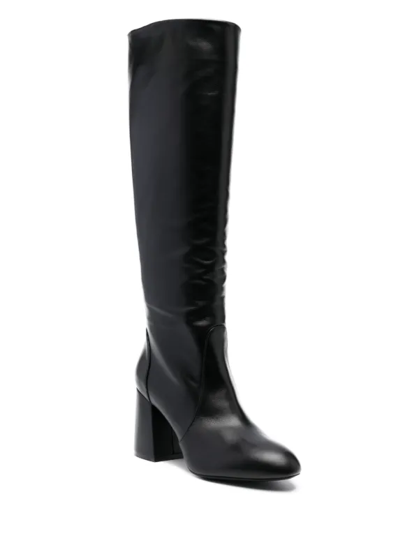 stuart weitzman stretch leather boots