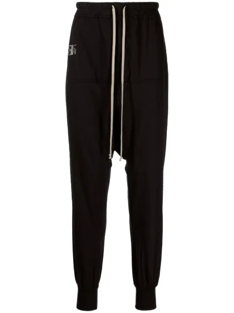 Rick Owens DRKSHDW drop-crotch track trousers