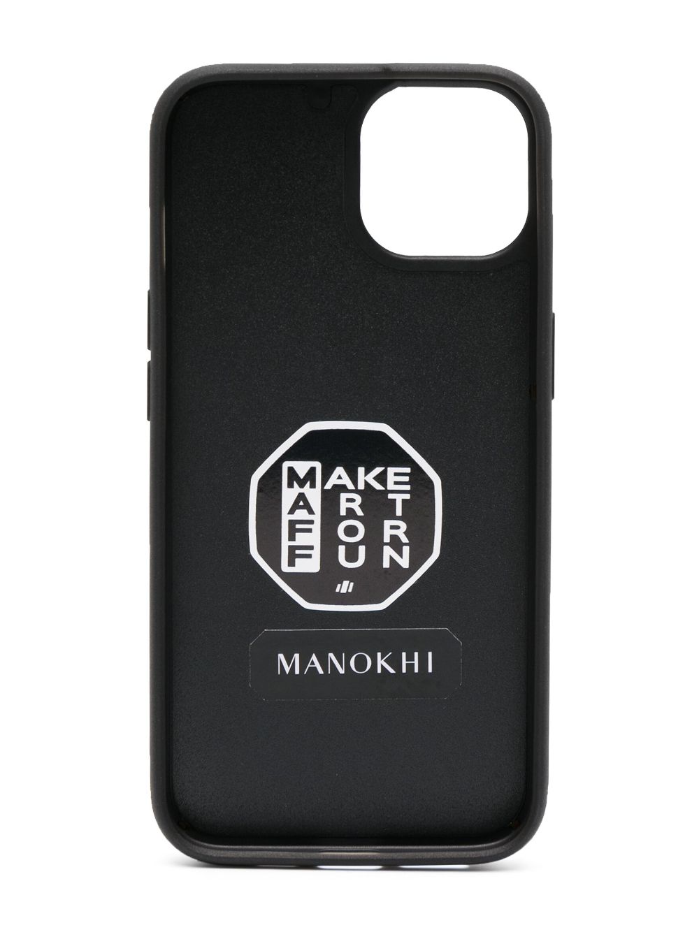 Manokhi x Maff iPhone 14 hoesje Bruin