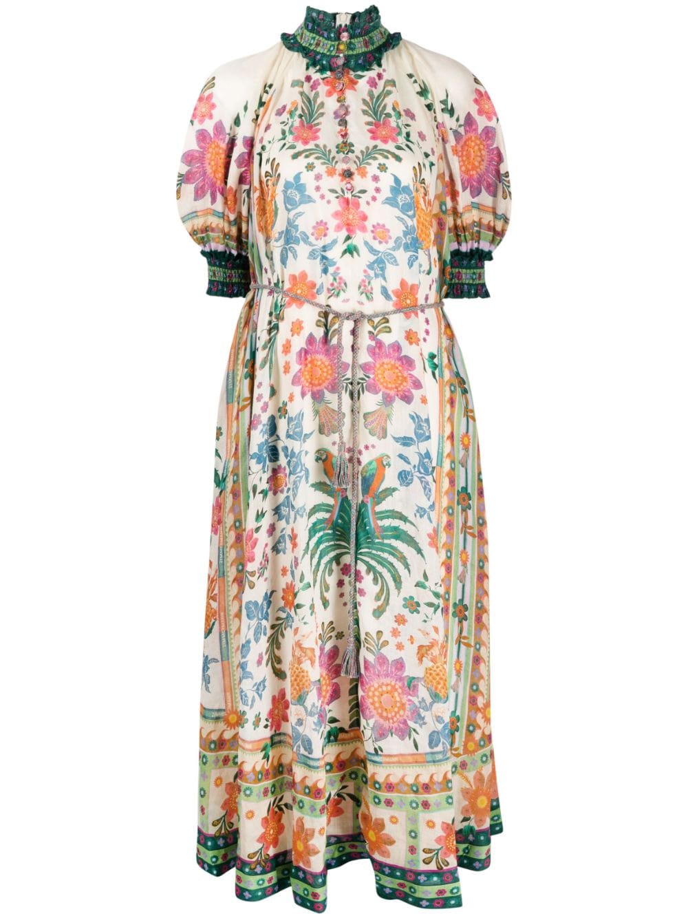 ZIMMERMANN Ginger Swing floral-print Dress - Farfetch
