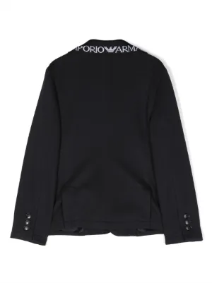 EMPORIOARMANI kids 6Aブルゾンジャケット新品未使用 ダブルブレストジャケット ソフトタッチナイロン | Emporio Armani