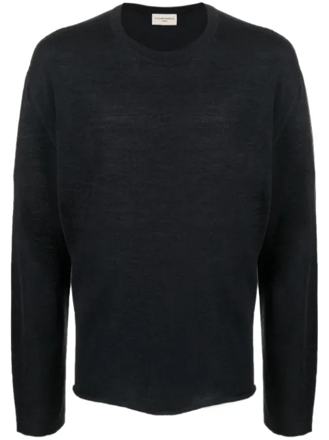 Officine Generale crew-neck long-sleeve jumper 