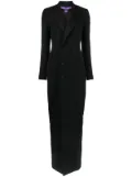 Ralph Lauren Collection double-breasted suit maxi dress - Black