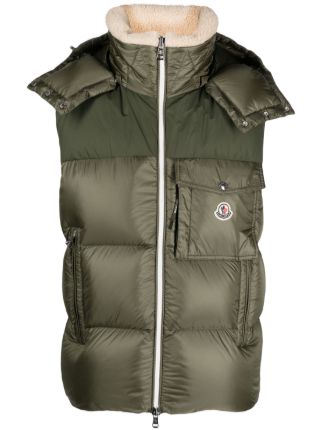 Moncler body 2025 warmer fur hood