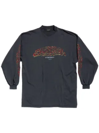 Long sleeve balenciaga deals