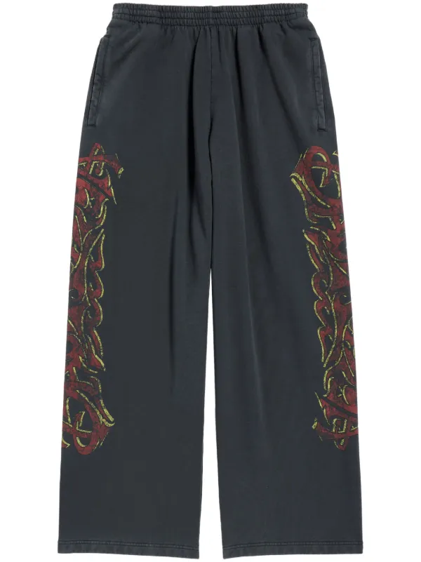 Balenciaga logo-print Track Pants - Farfetch