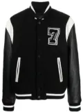 Karl Lagerfeld varsity bomber jacket - Black