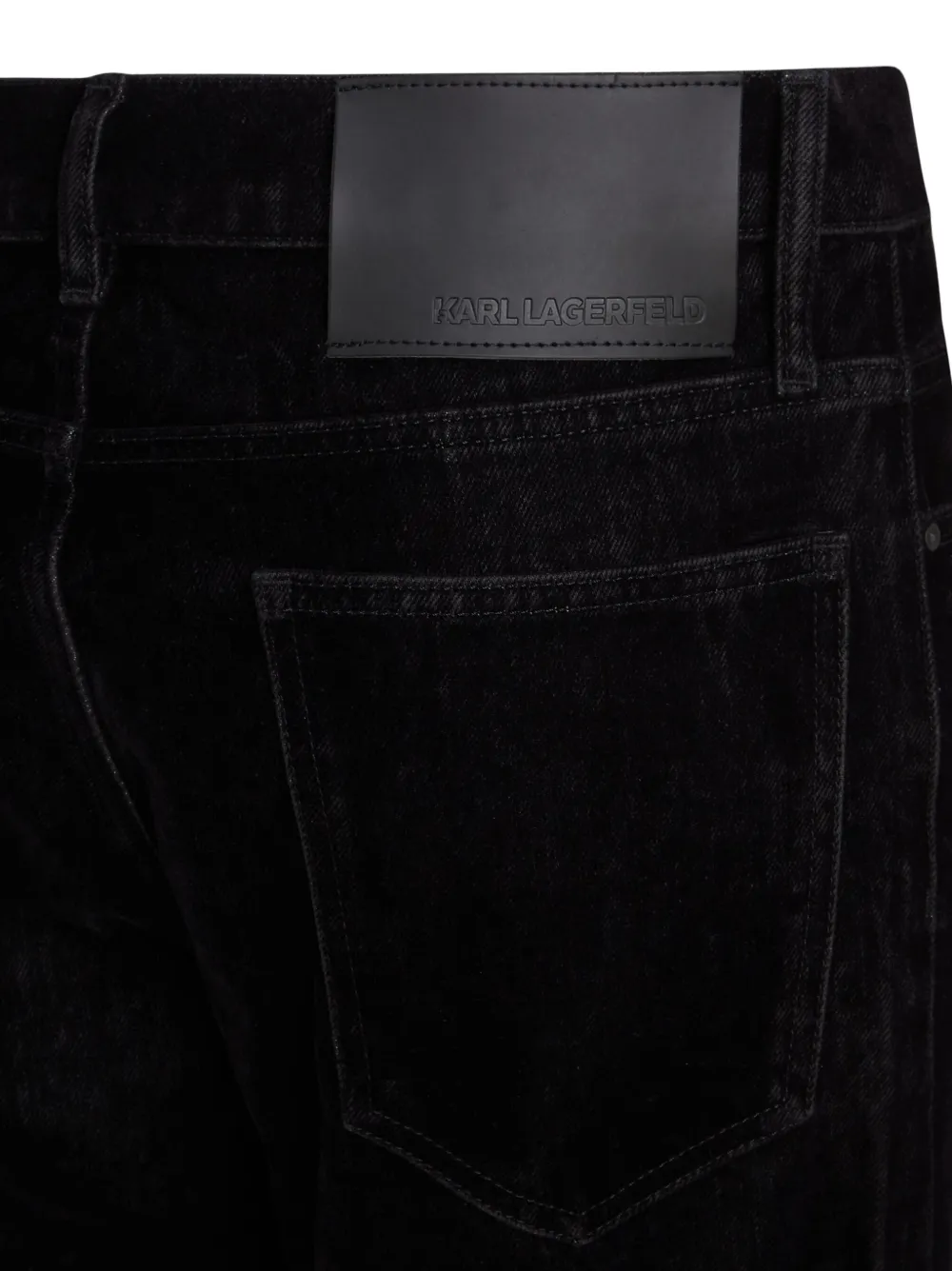 Karl Lagerfeld Straight jeans Zwart