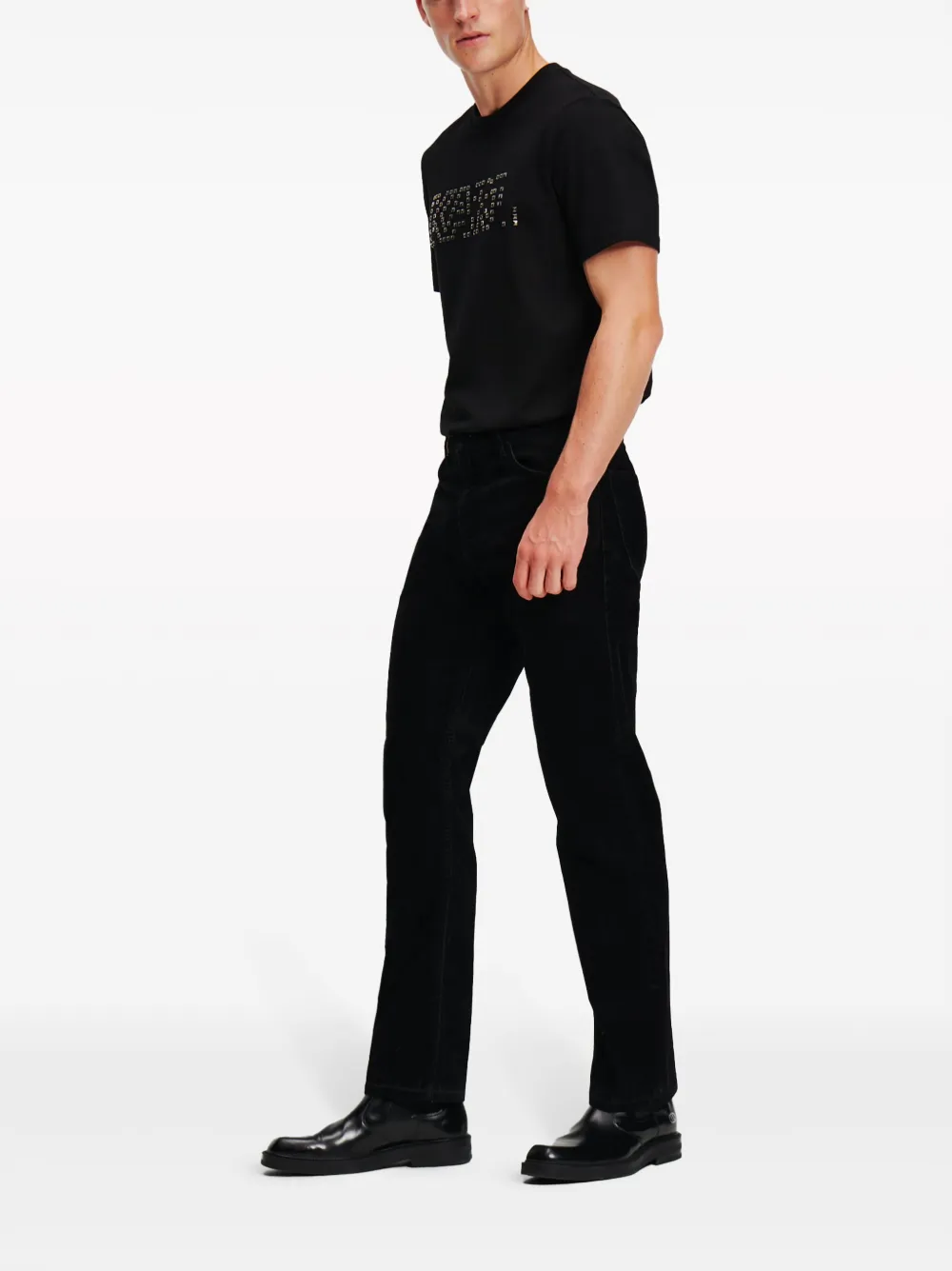 Karl Lagerfeld Straight jeans Zwart