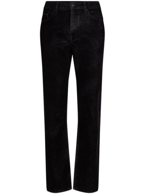 Karl Lagerfeld Flock straight-leg jeans 