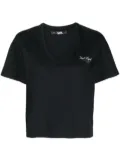 Karl Lagerfeld Hotel Karl organic cotton T-shirt - Black
