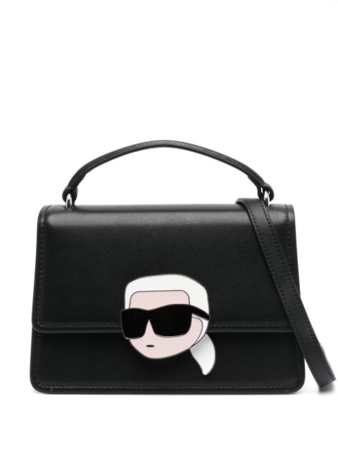 Karl Lagerfeld Ikon Lock leather cross body bag WOMEN