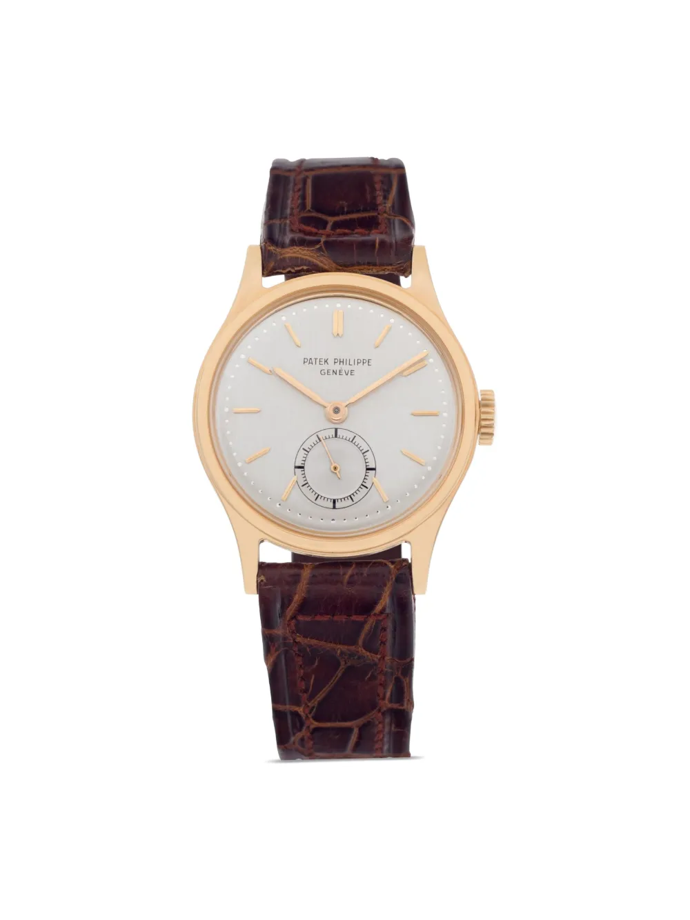 Patek Philippe 1950s pre-owned Calatrava 30mm - White