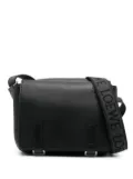 LOEWE small Military leather messenger bag - Black
