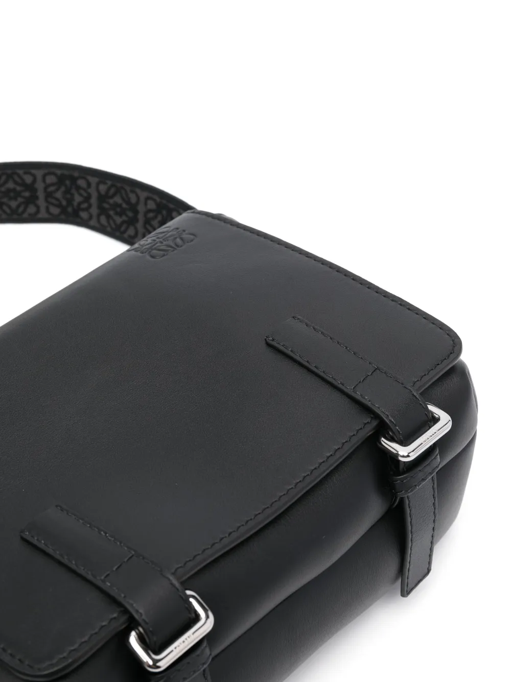 Affordable LOEWE small Military leather messenger bag Men
