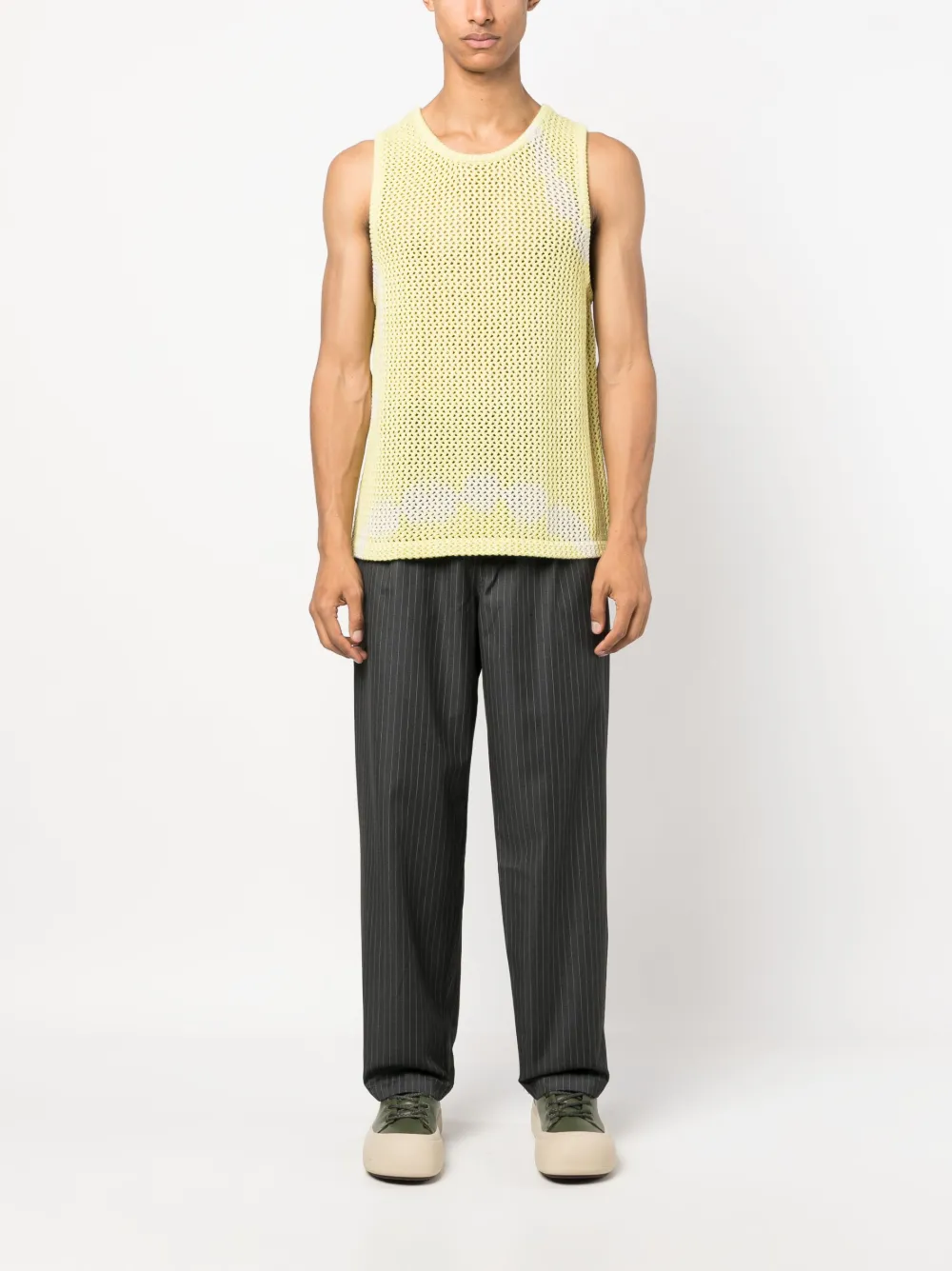 Stüssy Broek met krijtstreep - Grijs