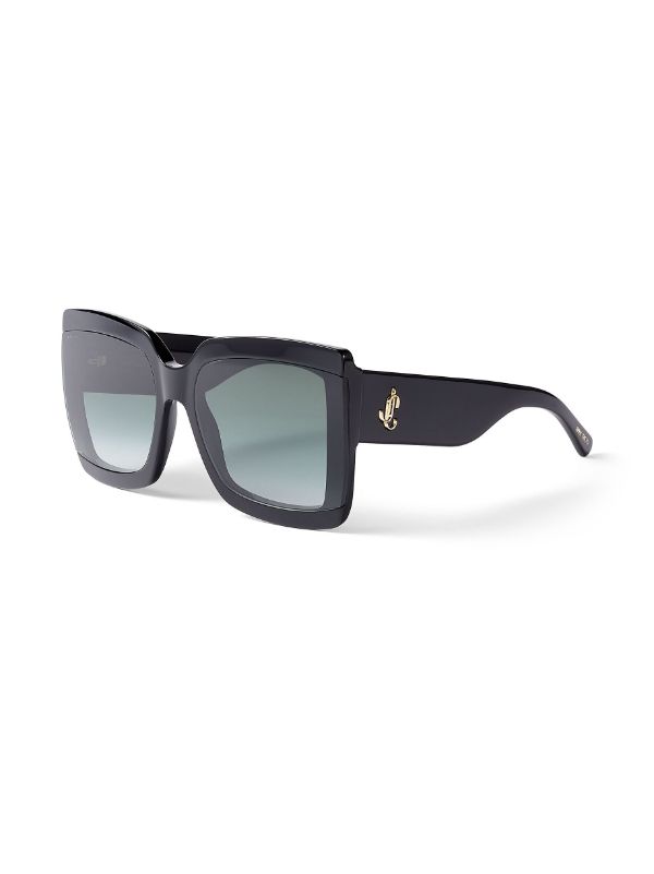 Jimmy Choo Eyewear Renee square-frame Sunglasses - Black