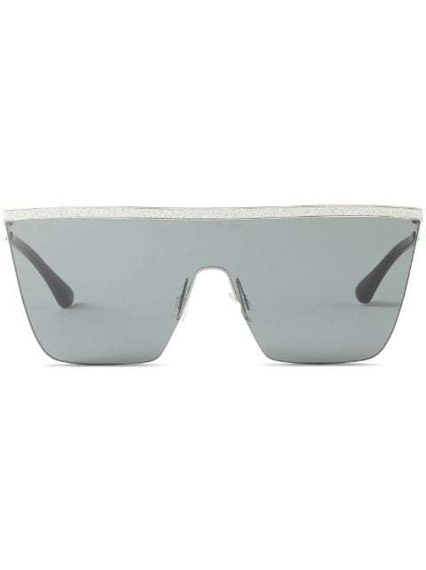 Jimmy Choo Eyewear Leah oversize-frame sunglasses 