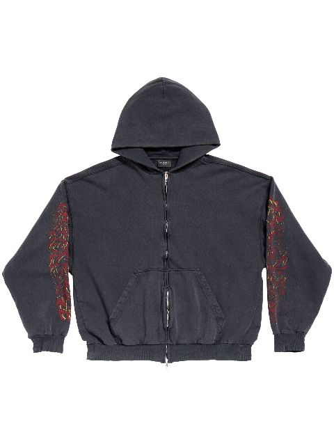 Balenciaga Offshore zip-up hoodie Men