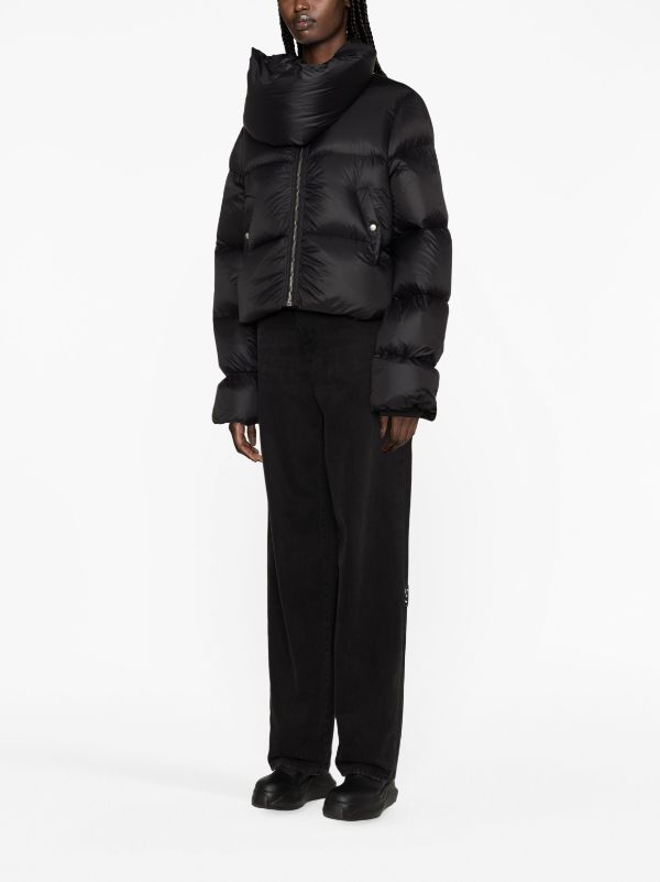 Rick Owens funnel-neck Padded Down Jacket - Farfetch