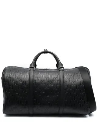 Karl Lagerfeld K/Loom ボストンバッグ | ブラック | FARFETCH JP
