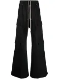 Rick Owens drawstring waist trousers - Black