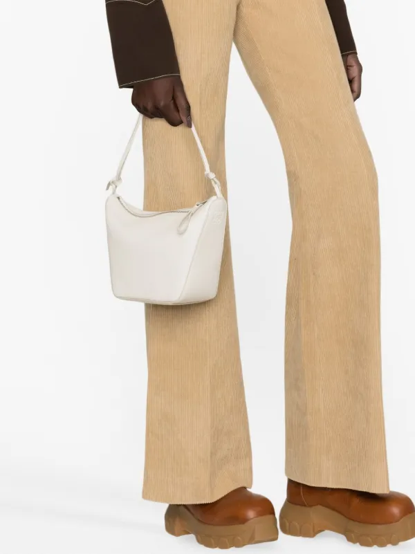 LOEWE ハンモック ホーボーバッグ ミニ | ホワイト | FARFETCH JP