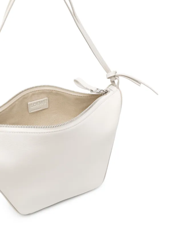 LOEWE ハンモック ホーボーバッグ ミニ | ホワイト | FARFETCH JP