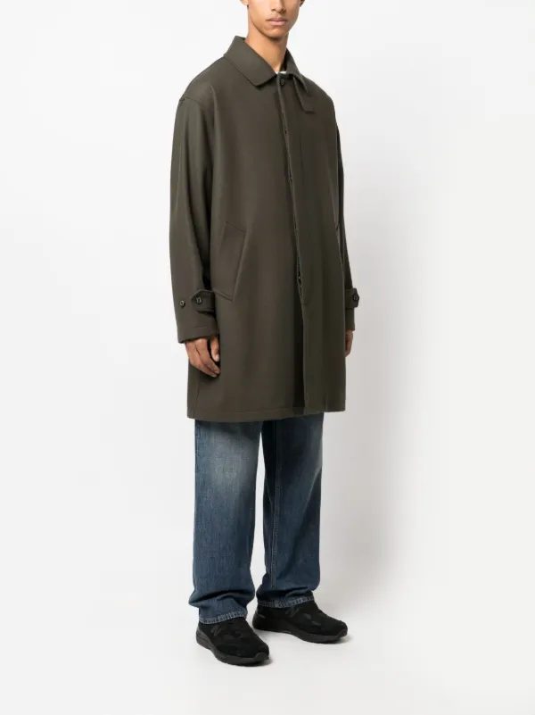 Soho wool 2024 trench coat