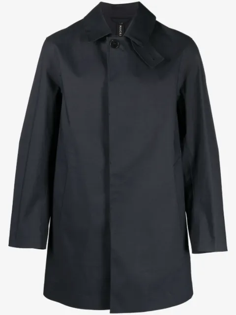 Mackintosh abrigo con botones