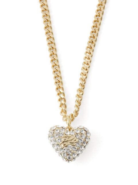 Karl Lagerfeld collier à perle pendante