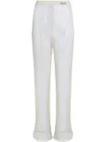 Karl Lagerfeld sequinned mesh trousers - Neutrals