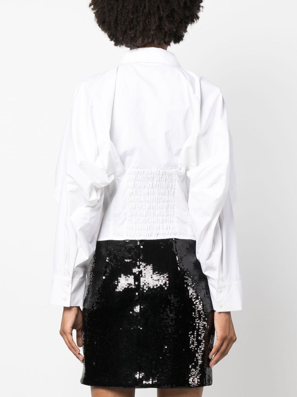 Karl Lagerfeld Karl blouse van biologisch katoen Wit