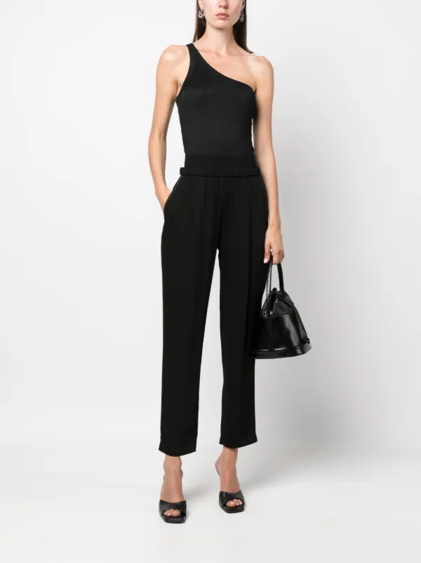 Fabiana Filippi Bevagna Layered Track Pants | Black